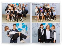 Выпускной альбом для 4 9 11 класса Самолёт Москва Санкт-Петербург заказать выпускной альбом