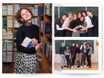 Выпускной альбом для 4 9 11 класса Пятна акварельные Москва Санкт-Петербург заказать выпускной альбом